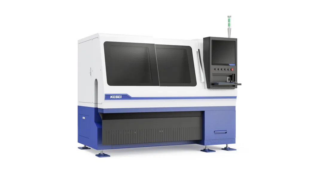 آلة قطع الأنابيب بالليزر CNC 1500w 0-300r / min سرعة الغزل 2